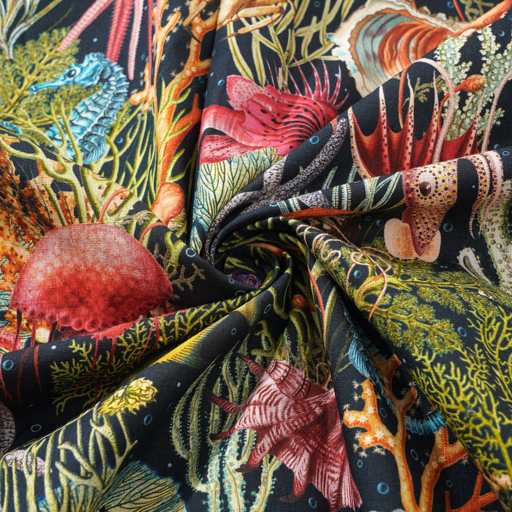 Men's Hawaiian Shirt Short Sleeve Button-down 100% Cotton Green Aloha Ocean Dreams By Cigar