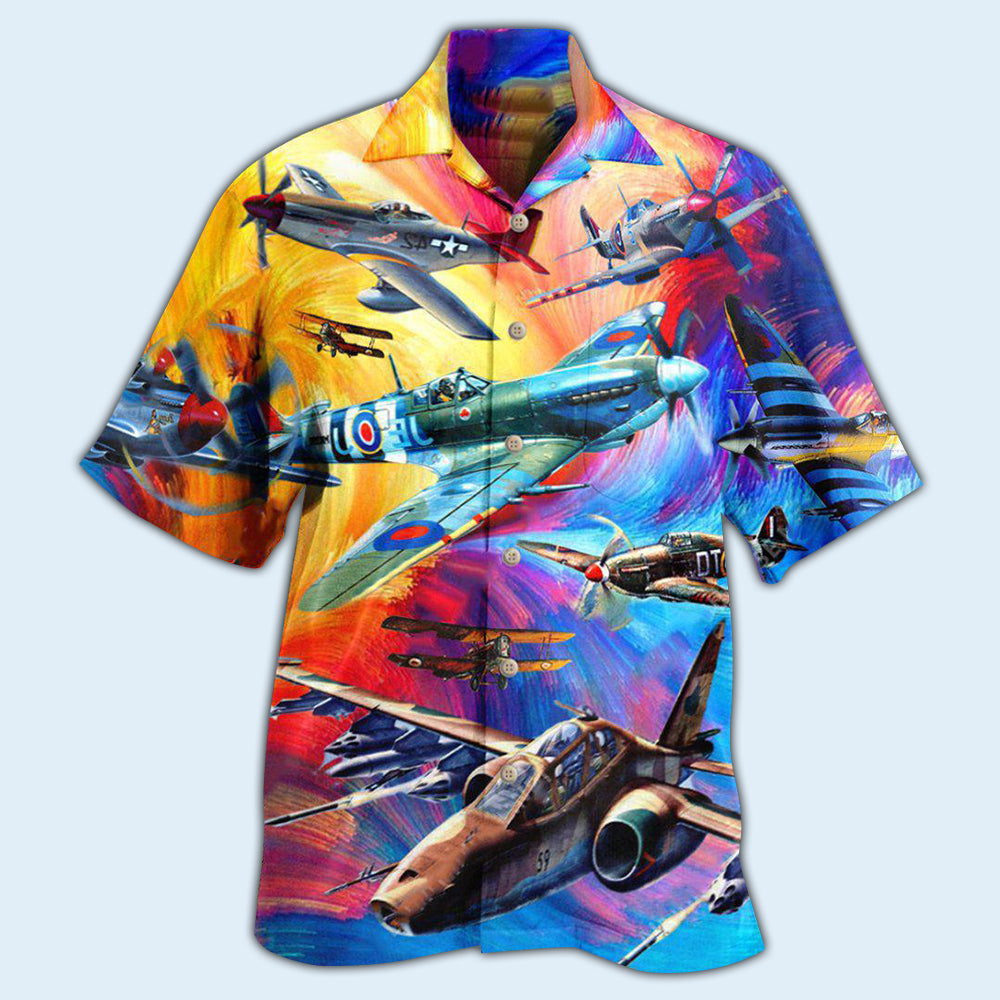Aircraft Let The Adventures Begin So Interesting - Hawaiian Shirt