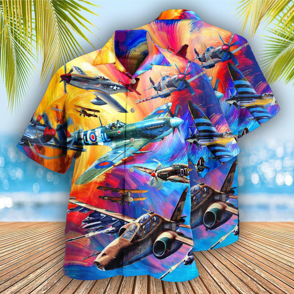 Aircraft Let The Adventures Begin So Interesting - Hawaiian Shirt