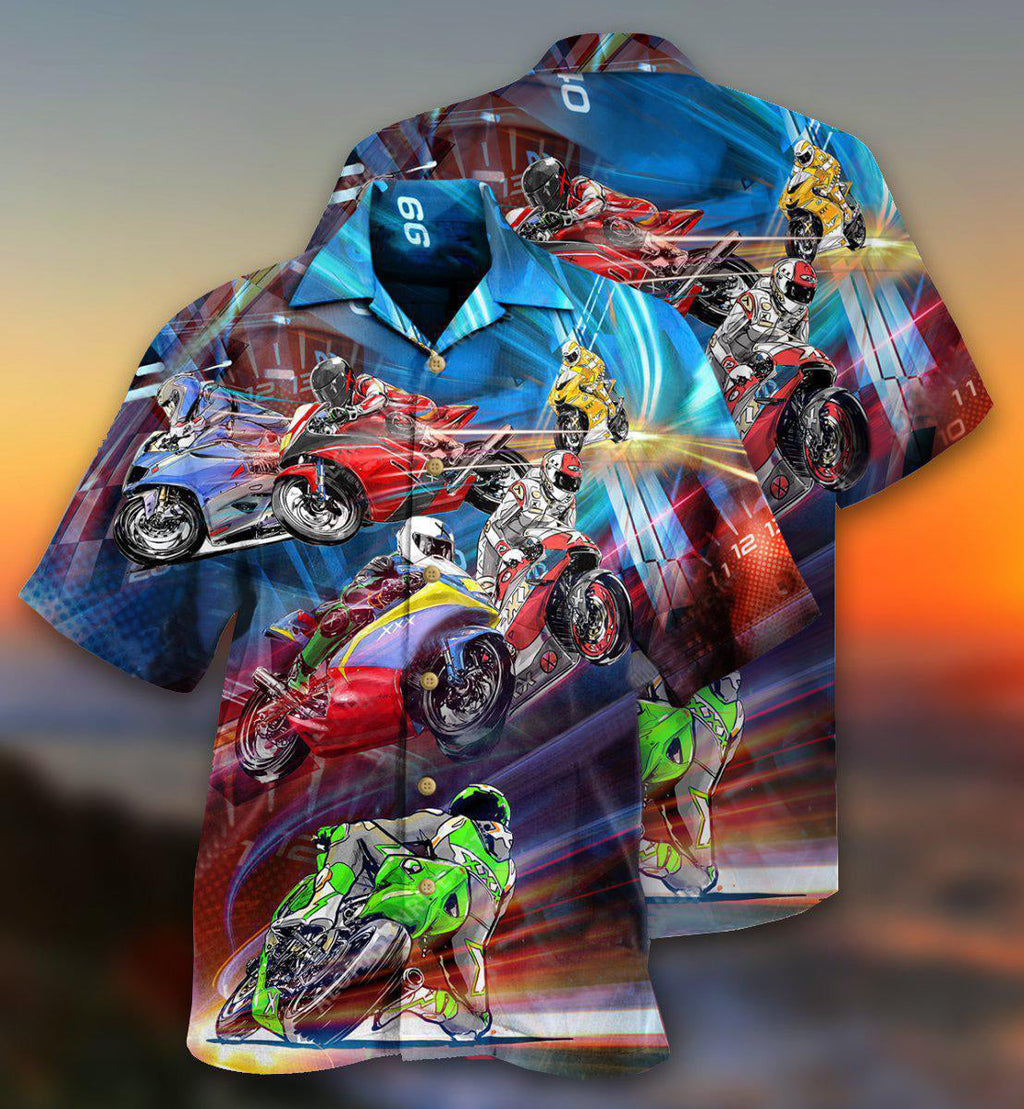 Motorcycle Amazing Cool Racing - Hawaiian Shirt