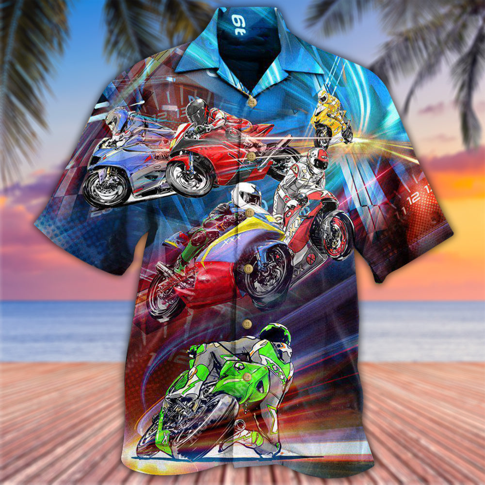 Motorcycle Amazing Cool Racing - Hawaiian Shirt