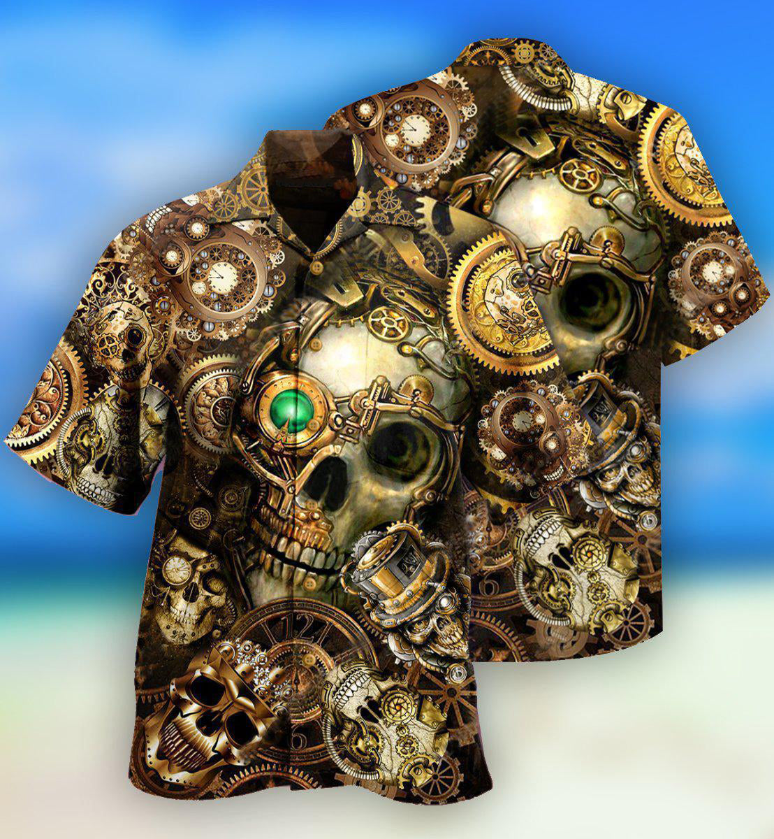 Skull Amazing Steampunk - Hawaiian Shirt