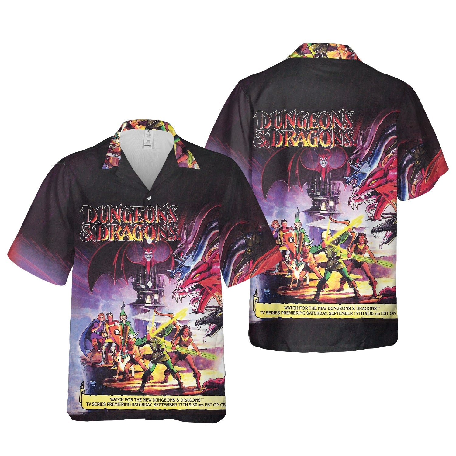 Dungeons And Dragons Summer Hawaiian Shirt