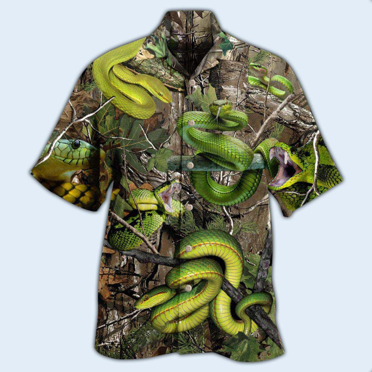 Snake Will Always Bite Back So Be Careful - Hawaiian Shirt