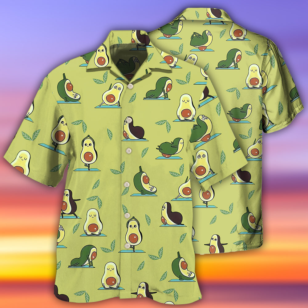 Avocado Plays With Happy Avocado So Cute - Hawaiian Shirt