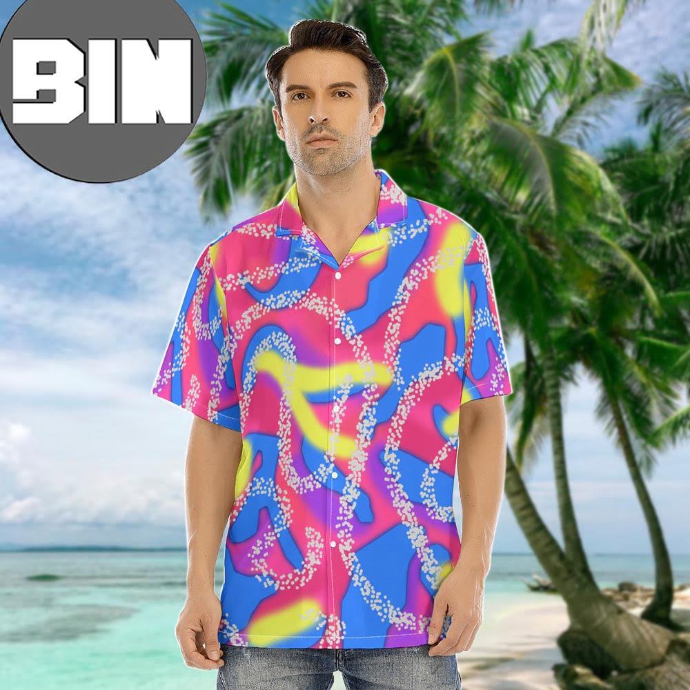 Barbie And Ken Live Action Costume For Halloween Hawaiian Shirt