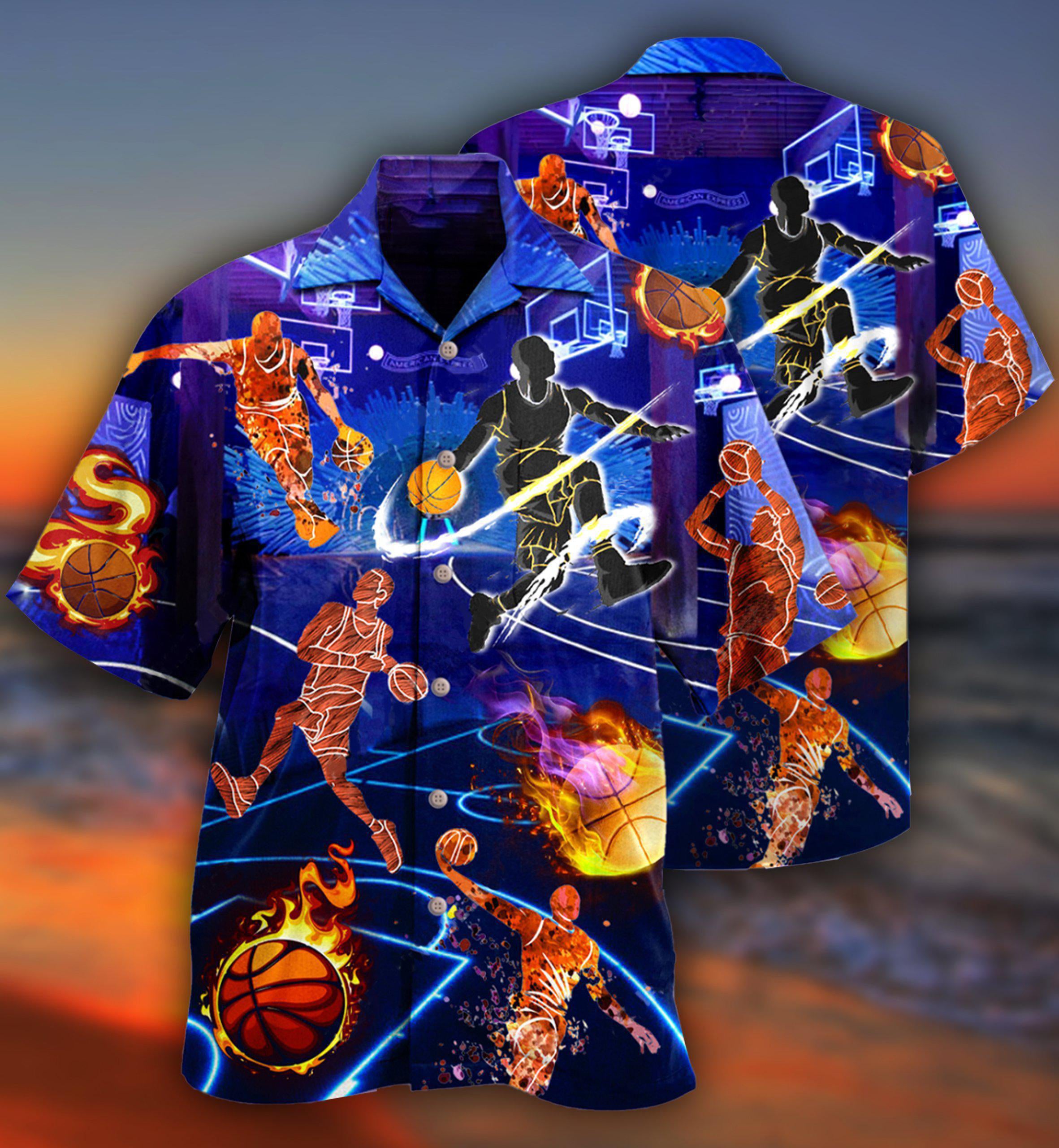 Basketball It's In My DNA - Hawaiian Shirt