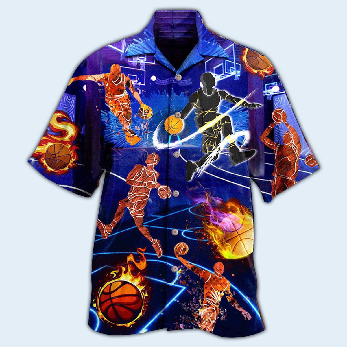 Basketball It's In My DNA - Hawaiian Shirt