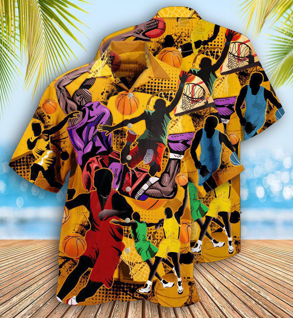 Basketball Life Is Much Better With Basketball - Hawaiian Shirt