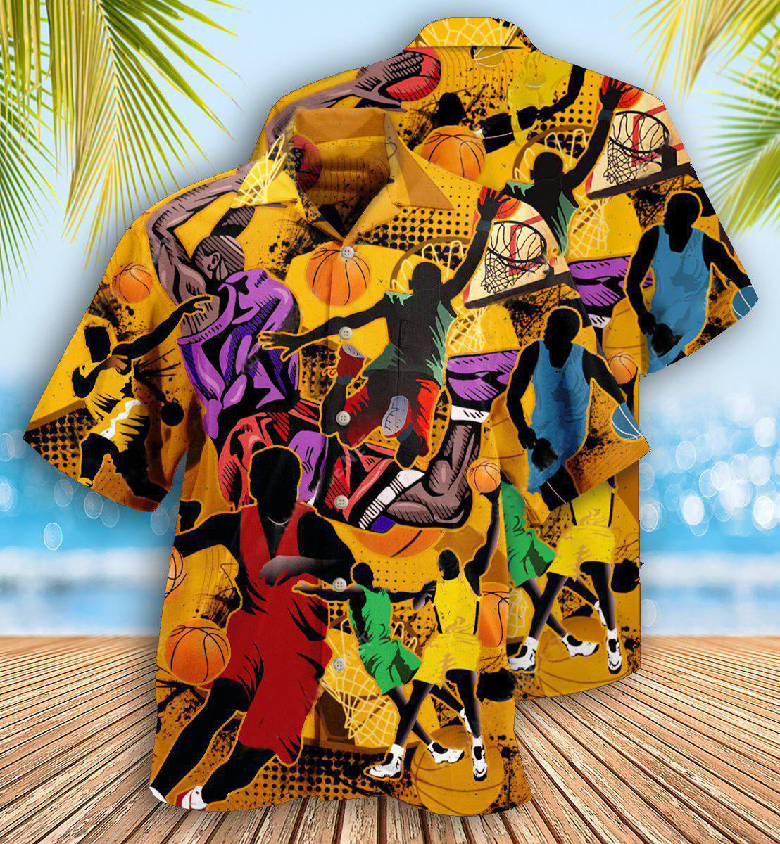 Basketball Life Is Much Better With Basketball - Hawaiian Shirt