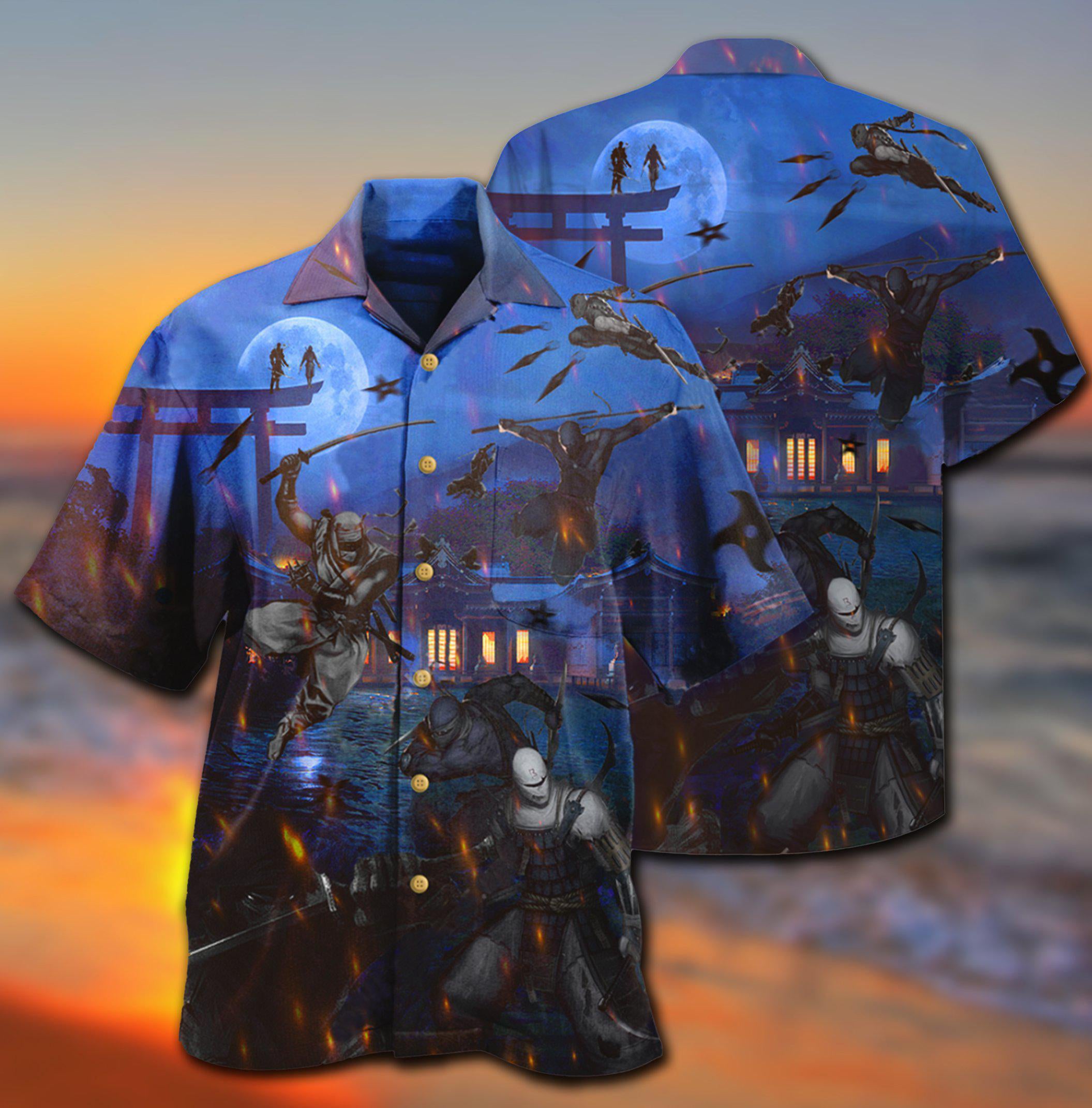 Ninja Overnight - Hawaiian Shirt