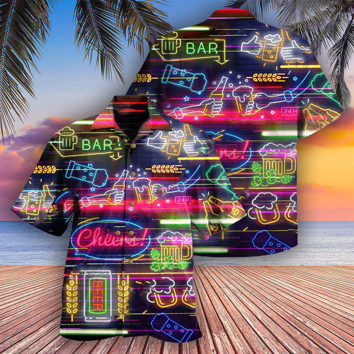 Beer Life Is Brewtiful - Hawaiian Shirt