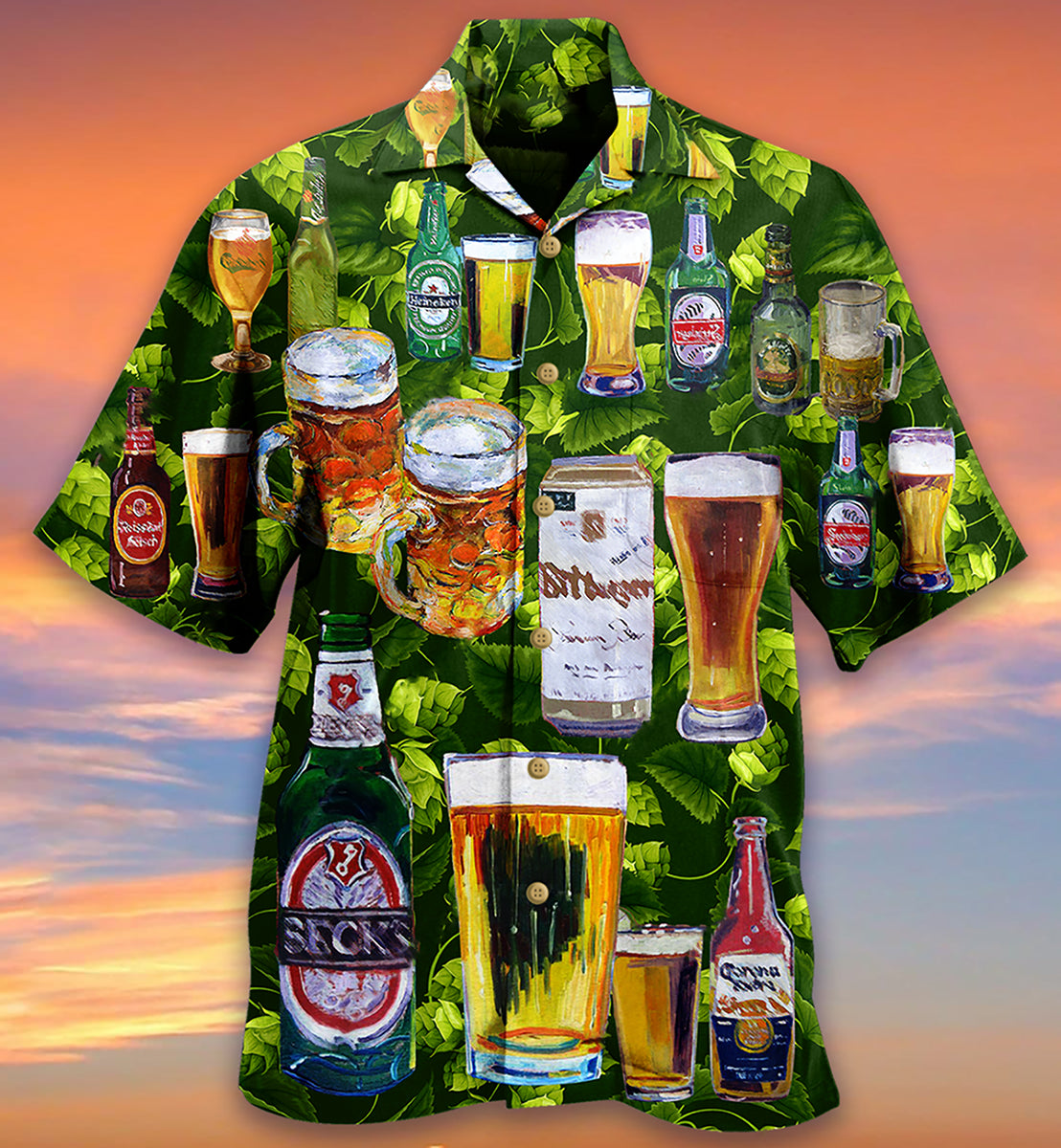 Beer Love It - Hawaiian Shirt