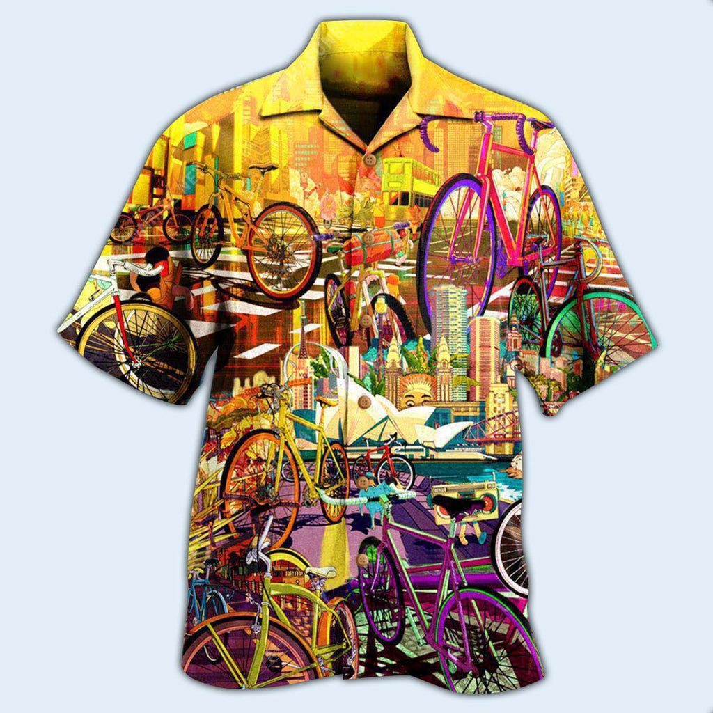 Bike Can Take Me Anywhere - Hawaiian Shirt