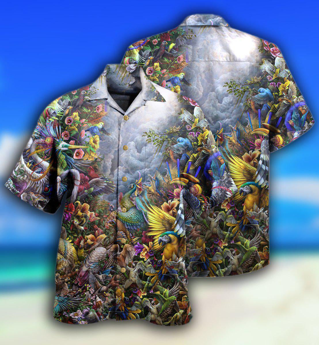Bird Heaven Amazing Garden - Hawaiian Shirt