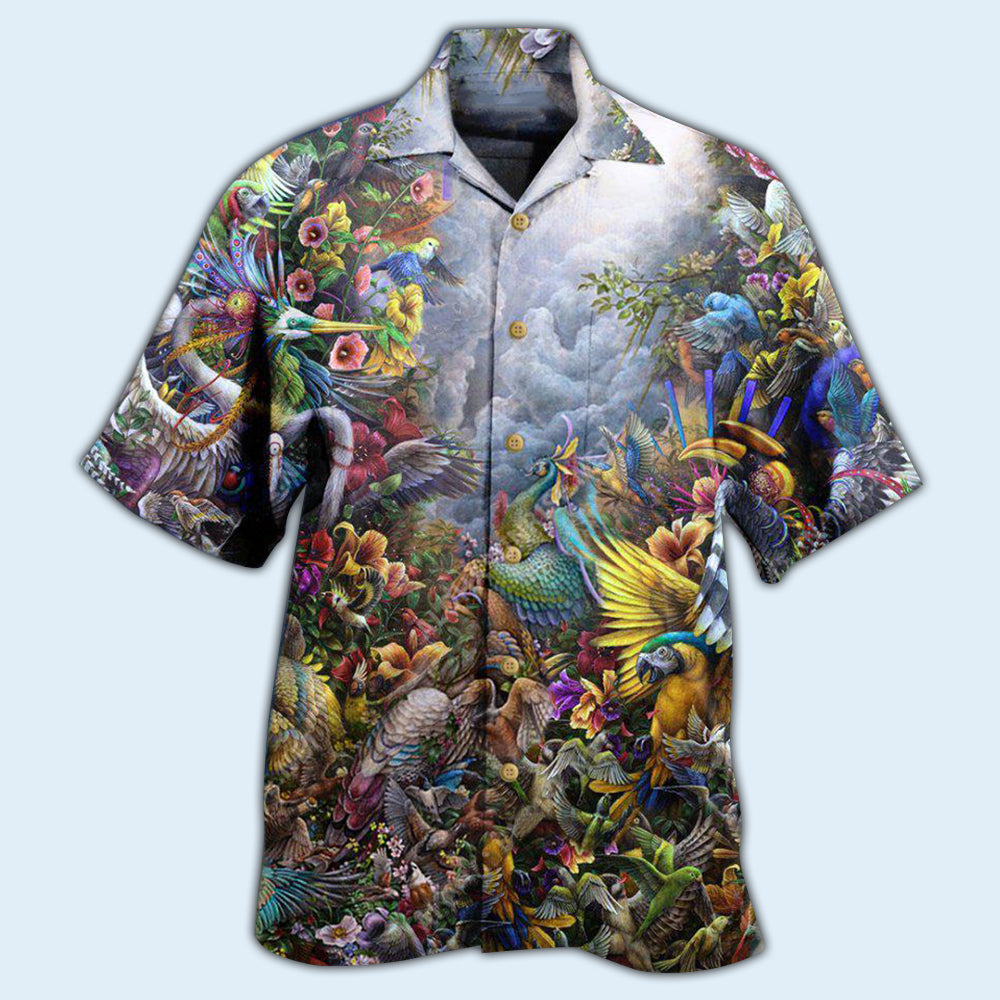 Bird Heaven Amazing Garden - Hawaiian Shirt