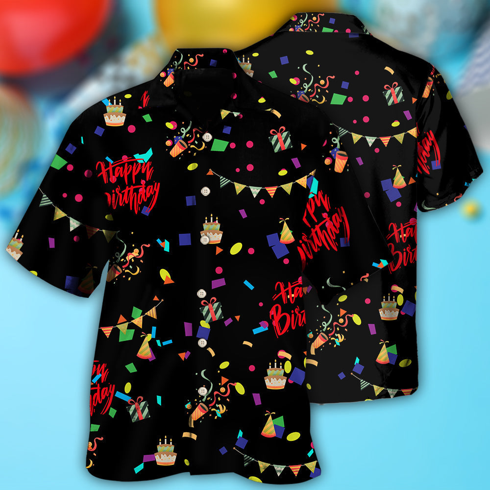 Birthday Happy Birthday Party All Night - Hawaiian Shirt