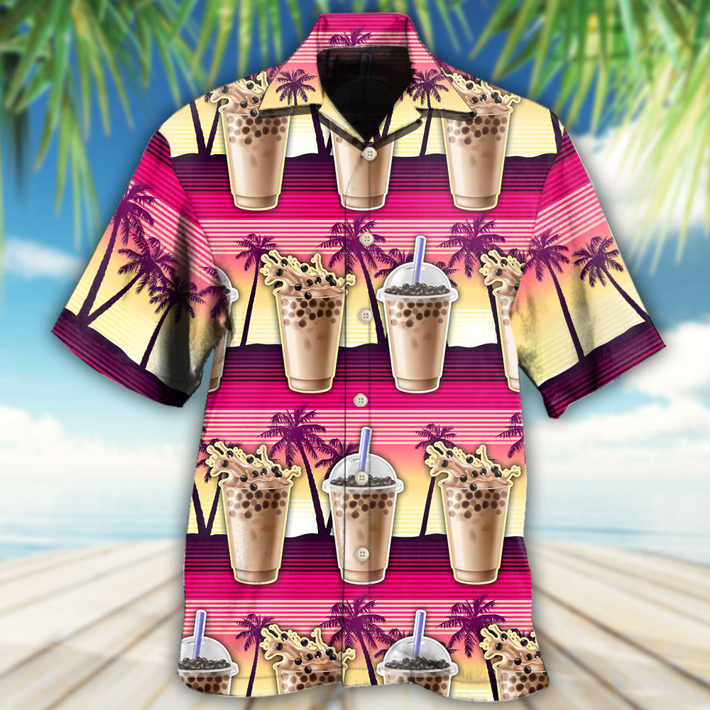 Boba Milk Tea Welcome To Summer - Hawaiian Shirt