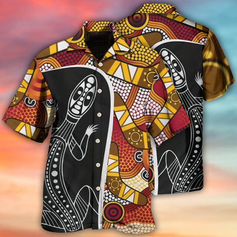 Lizard Boomerang Style - Hawaiian Shirt