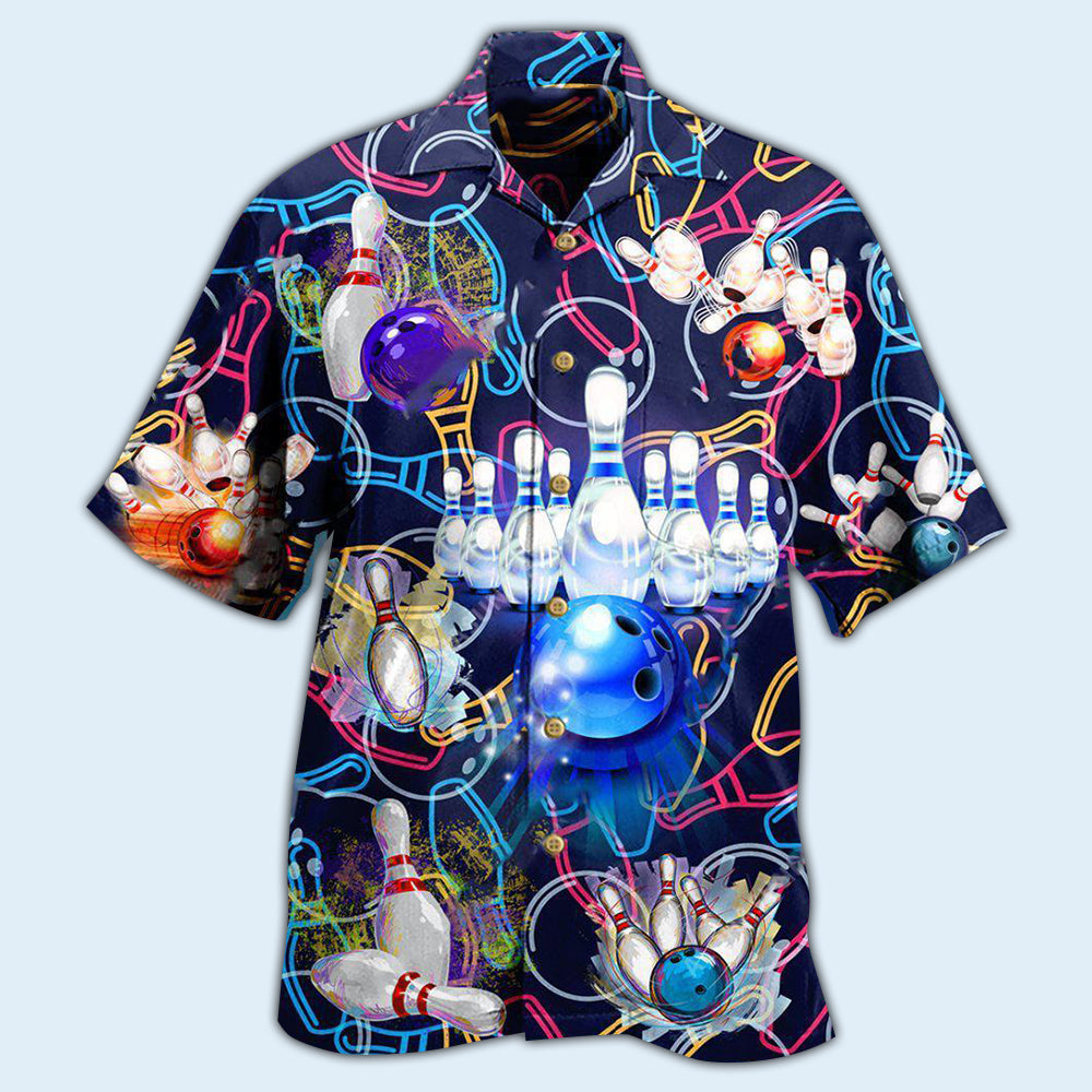 Bowling Let The Good Times - Hawaiian Shirt