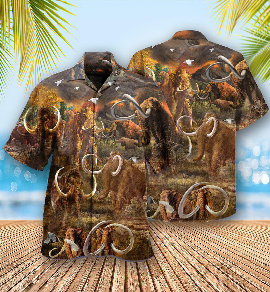 Mammoth Animals Bring Back The Mammoth - Hawaiian Shirt