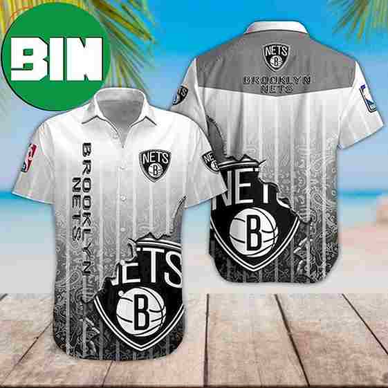 Brooklyn Nets Summer NBA Team Hawaiian Shirt