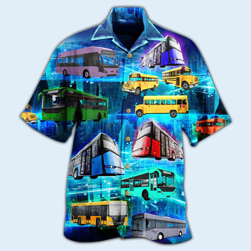 Bus Take A Bus Take An Amazing Journey - Hawaiian Shirt
