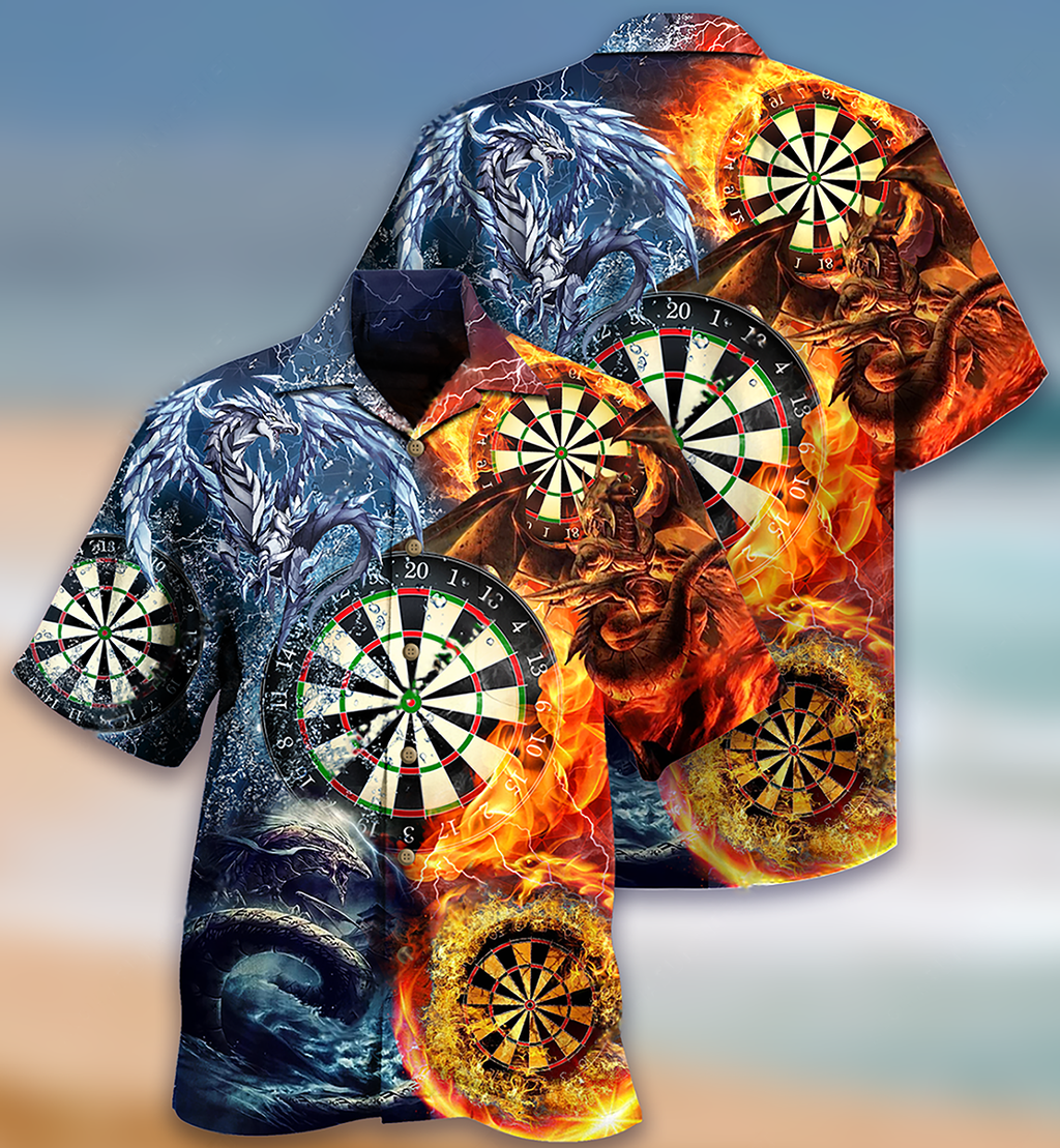 Darts Dragon Love Life Style- Hawaiian Shirt
