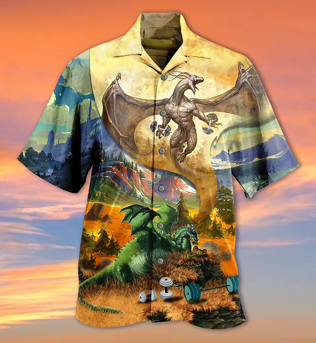 Dragon Gymer Love Life So Cool - Hawaiian Shirt