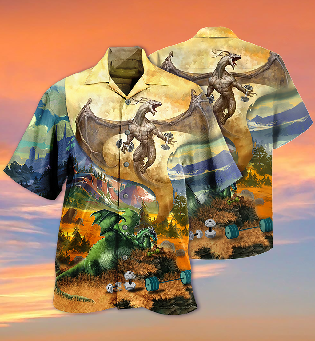Dragon Gymer Love Life So Cool - Hawaiian Shirt