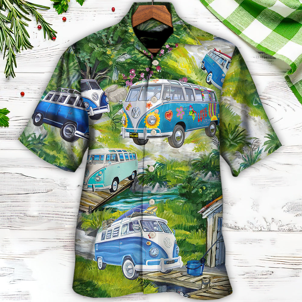 Camping Life Is Best When You Are Camping Van - Hawaiian Shirt