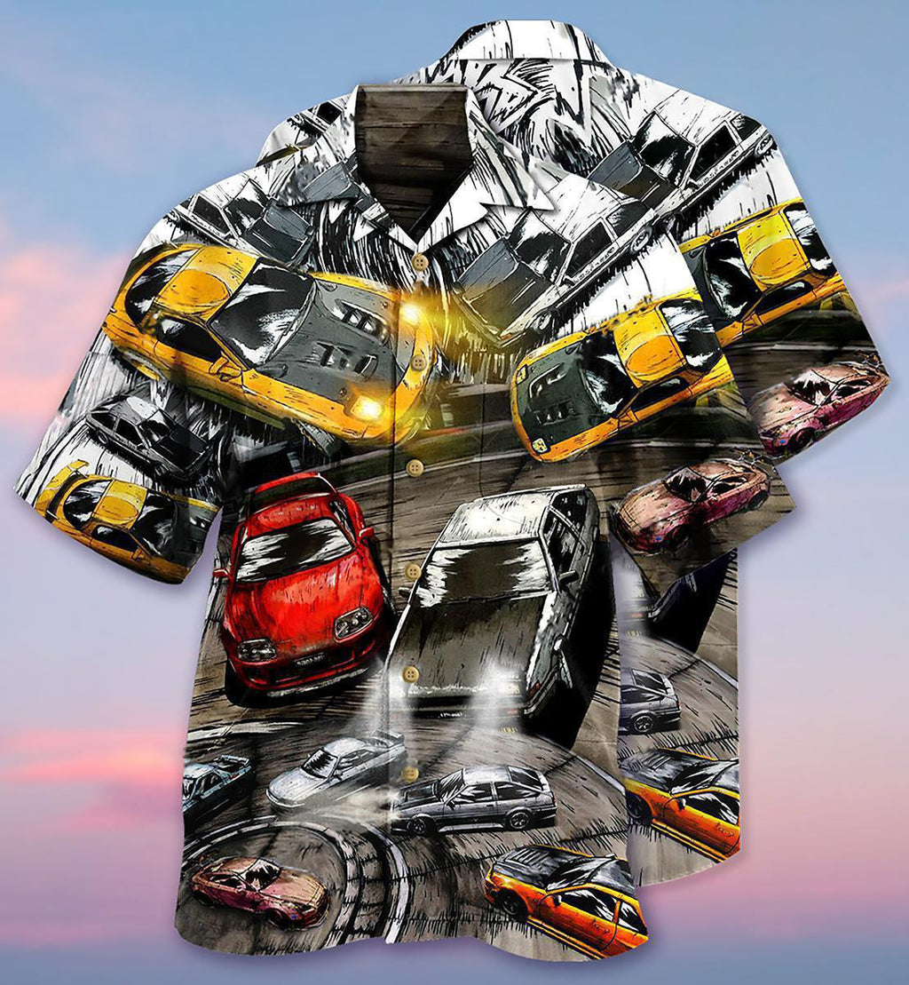 Car I Make My Cars To Go Not To Stop - Hawaiian Shirt