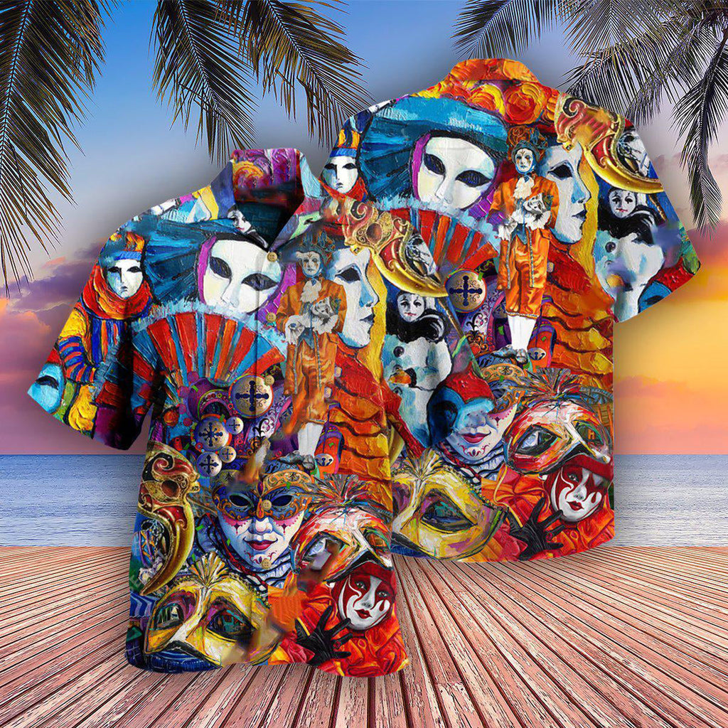 Carnival Festival Life Is A Colorful - Hawaiian Shirt