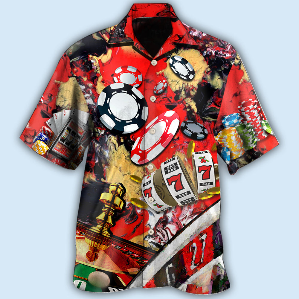 Gambling Casino Gambling Style - Hawaiian Shirt