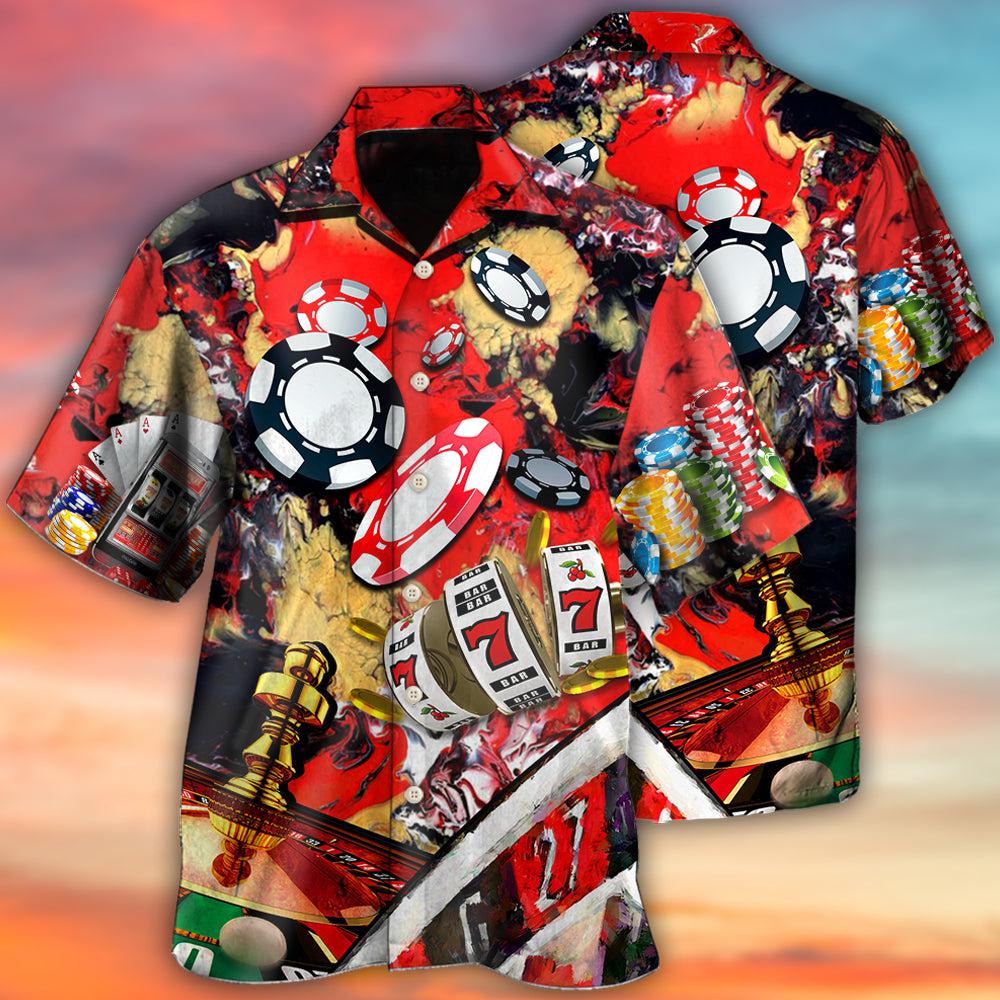Gambling Casino Gambling Style - Hawaiian Shirt