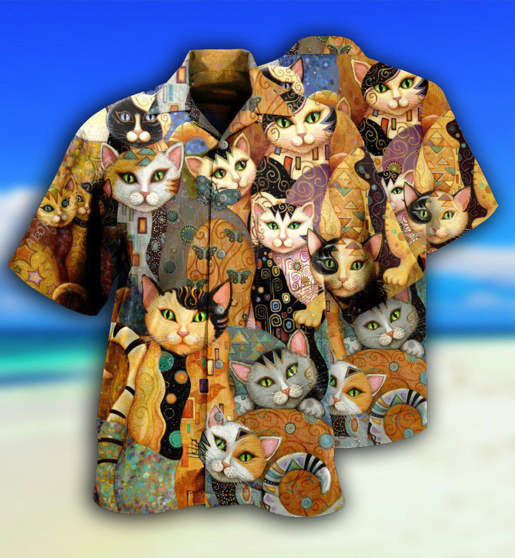 Cat Need You And Love - Hawaiian Shirt