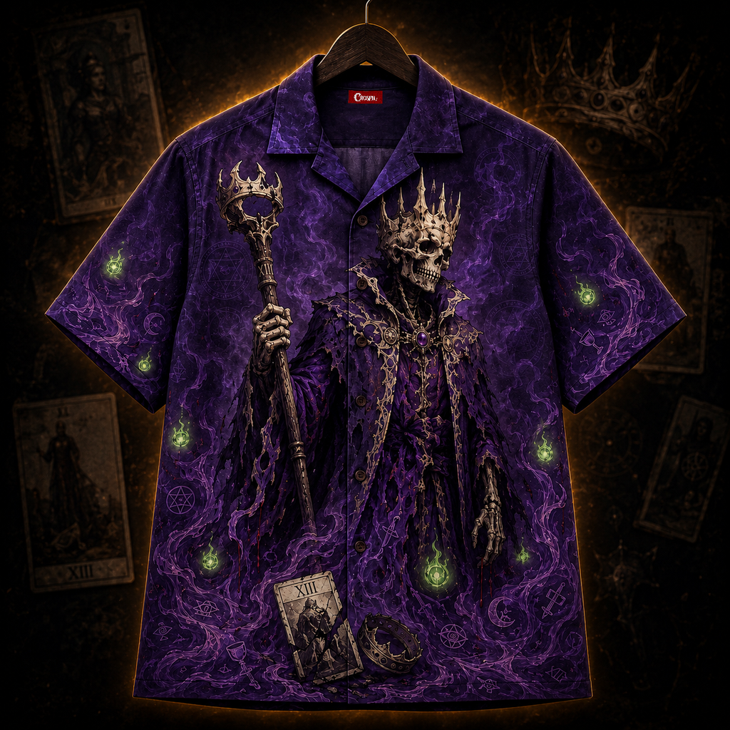 The Deposed — Dark Fantasy Fallen Royalty Hawaiian Shirt