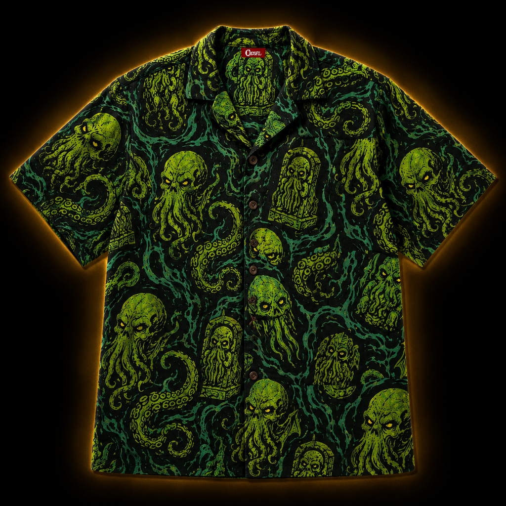 Cthulhu Fhtagn — Eldritch All-Over Hawaiian Shirt