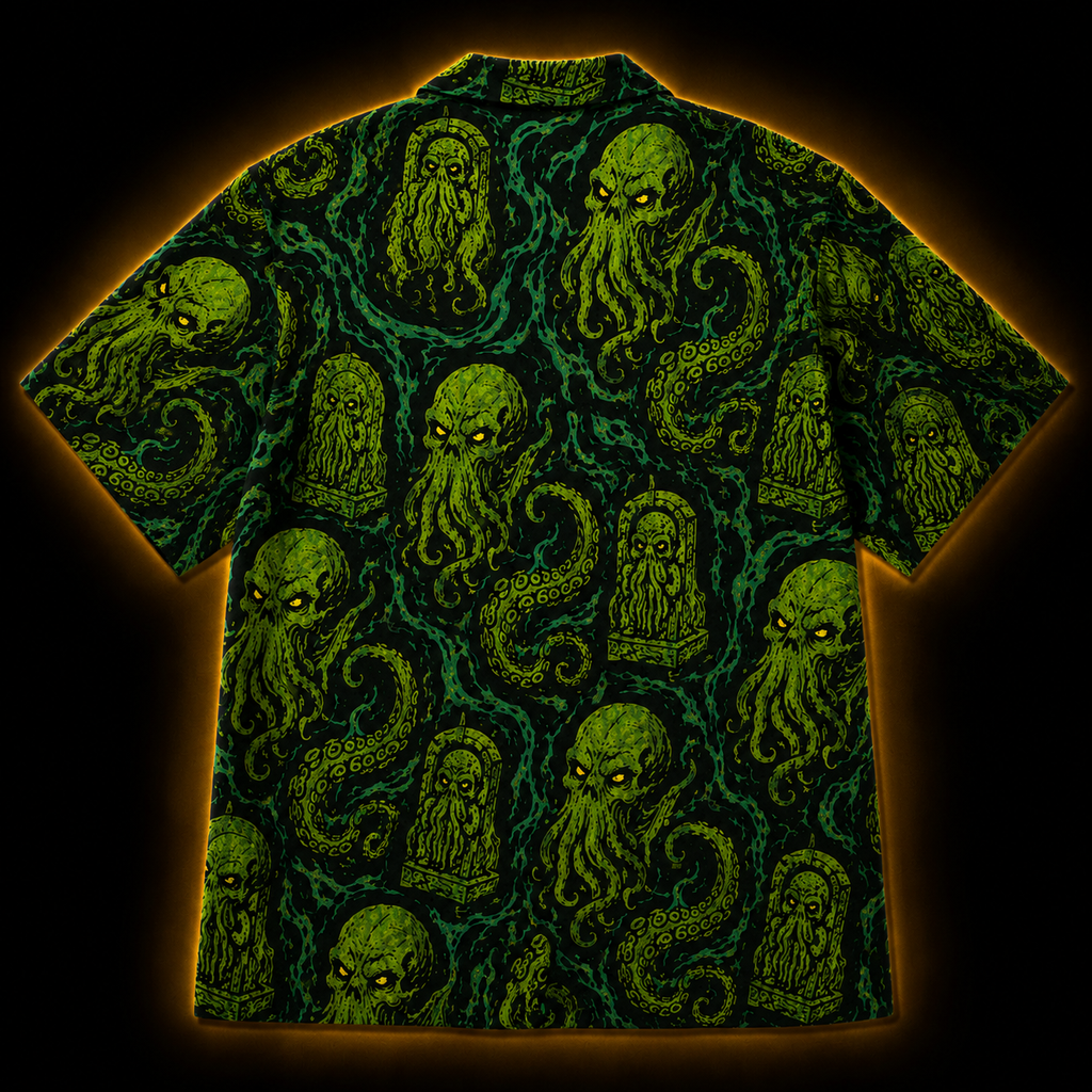Cthulhu Fhtagn — Eldritch All-Over Hawaiian Shirt