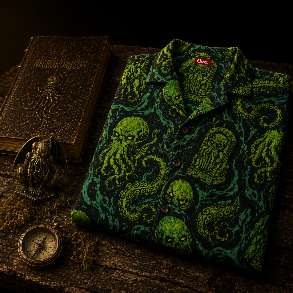 Cthulhu Fhtagn — Eldritch All-Over Hawaiian Shirt