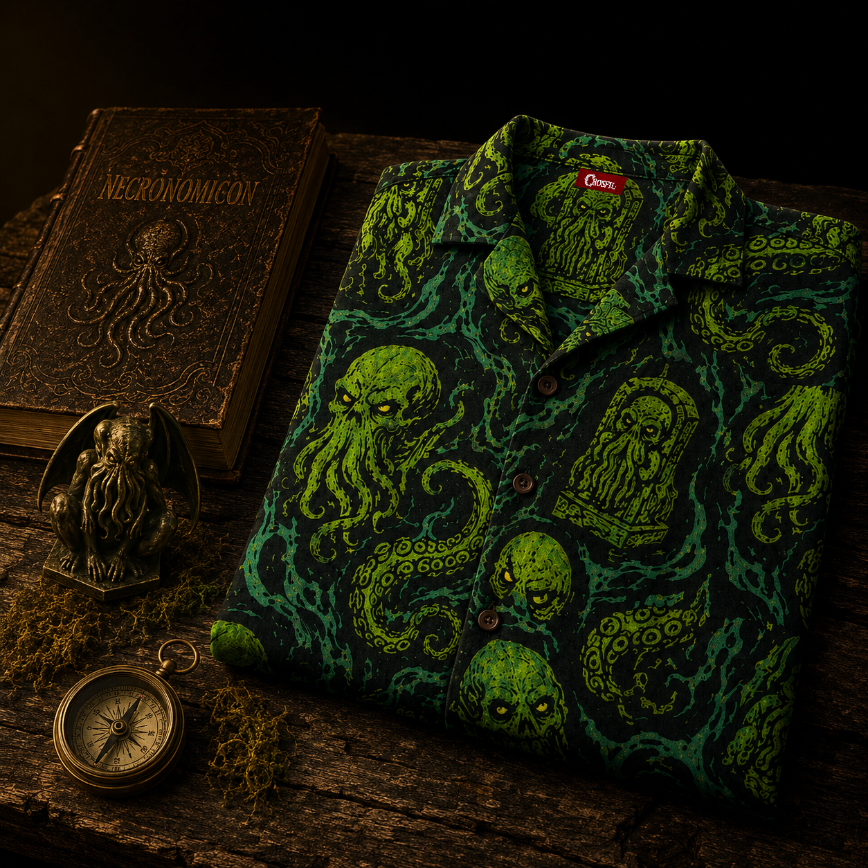 Cthulhu Fhtagn — Eldritch All-Over Hawaiian Shirt