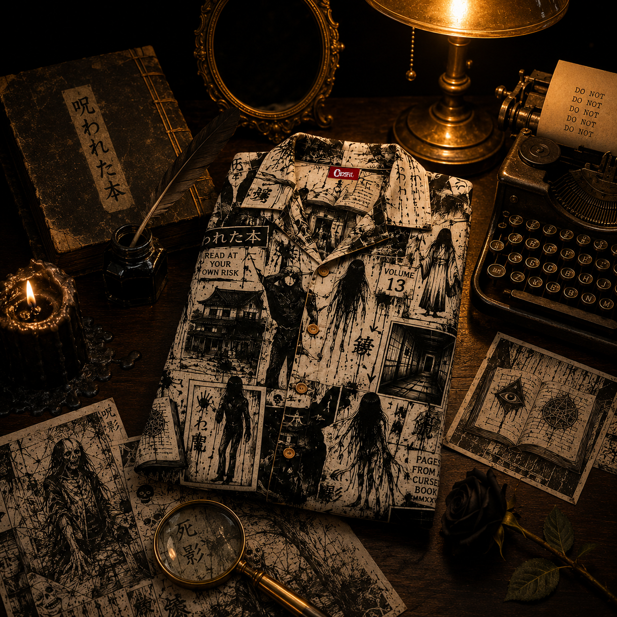 Pages From A Cursed Book — Volume 13 Hawaiian Shirt