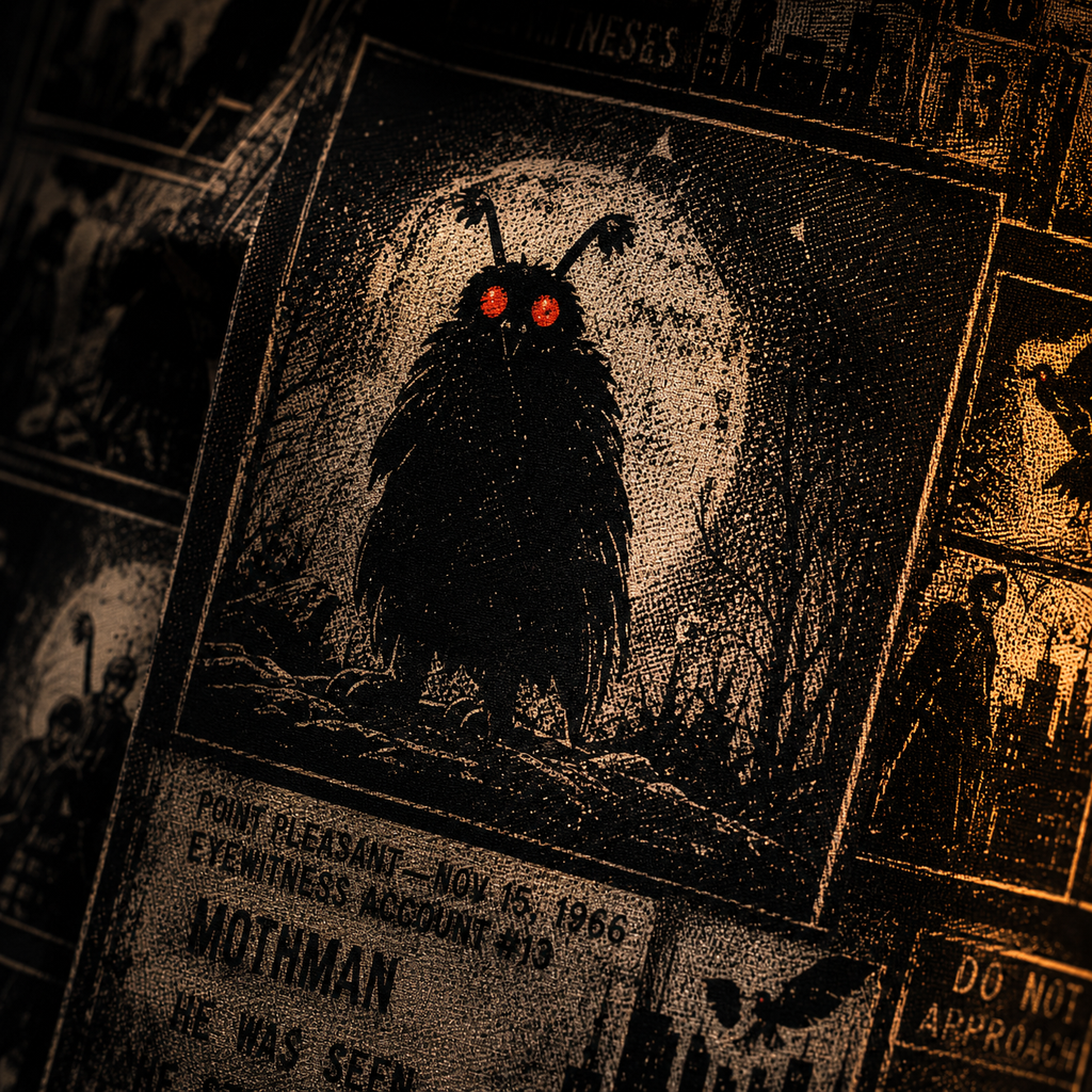 Mothman Sightings — Point Pleasant 1966 Hawaiian Shirt