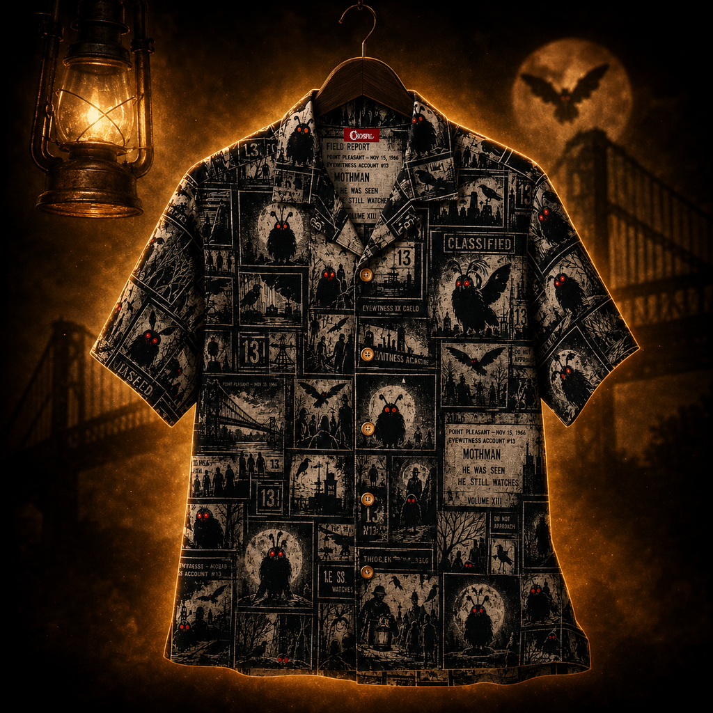 Mothman Sightings — Point Pleasant 1966 Hawaiian Shirt