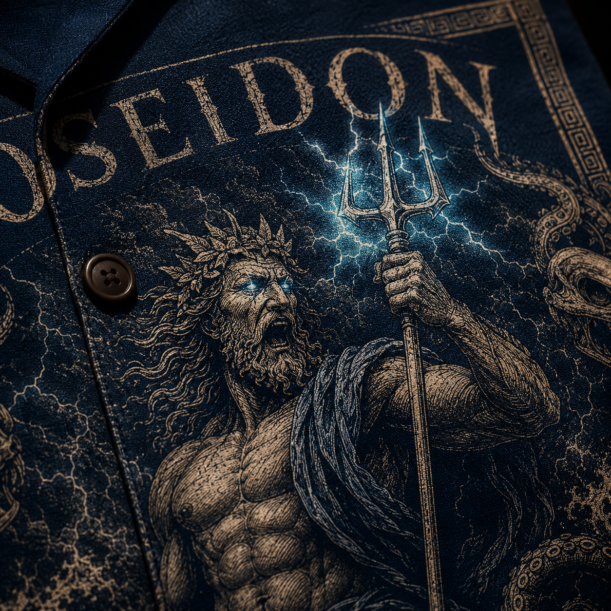Poseidon IX — Earth Shaker Hawaiian Shirt