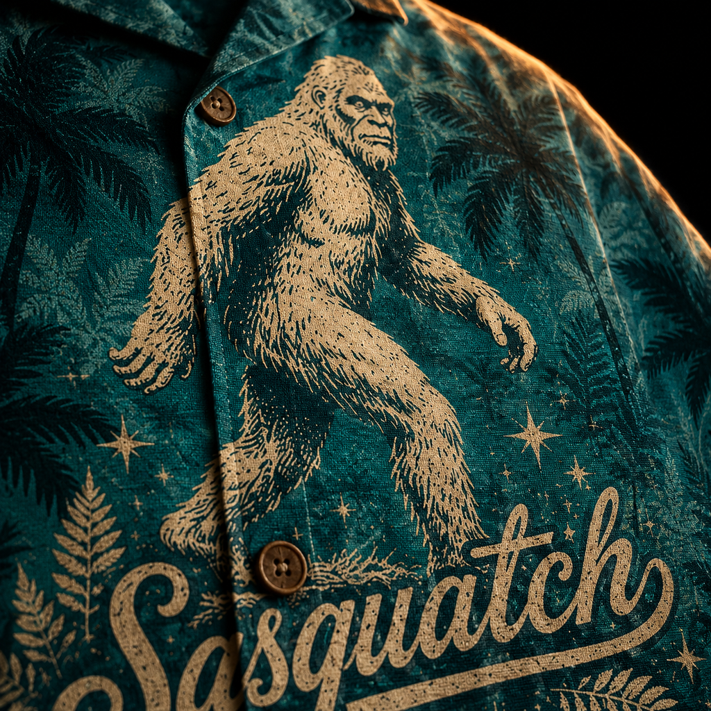 Sasquatch '67 — Pacific Cryptid Hawaiian Shirt