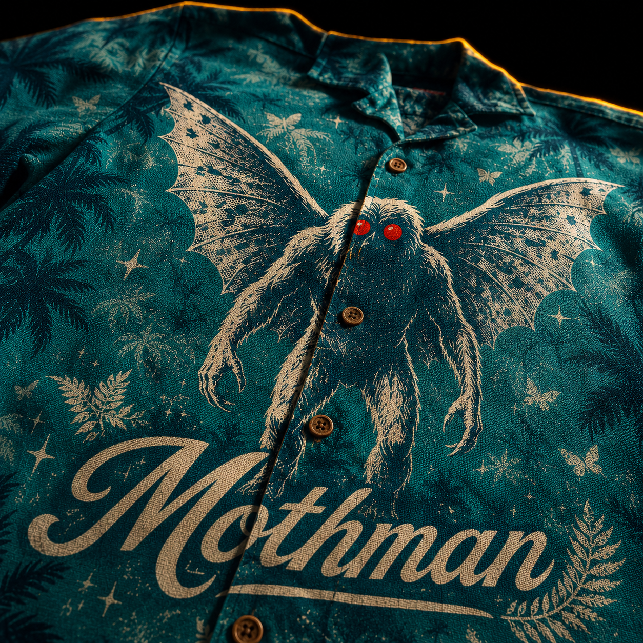 Mothman '66 — Point Pleasant Cryptid Hawaiian Shirt