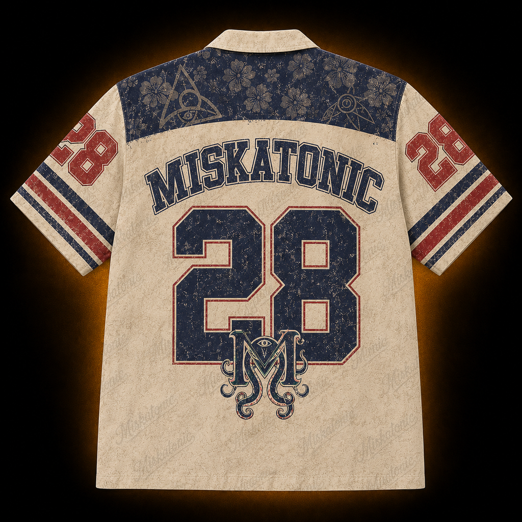 Miskatonic University — Cthulhu Varsity Hawaiian Shirt