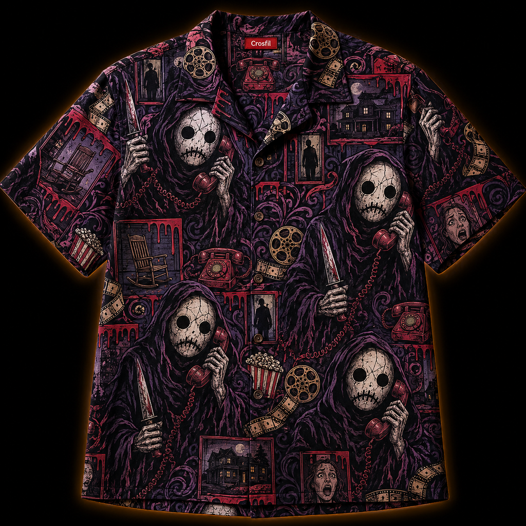 The Caller — Slasher Horror Hawaiian Shirt