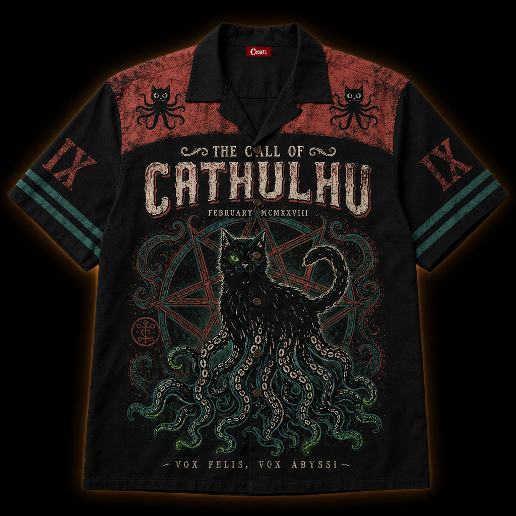 Cathulhu II — The Call Hawaiian Shirt